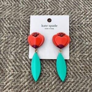 NWT Kate Spade best buds statement earrings